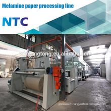 Machine de traitement de papier kraft décoratif / Ligne d&#39;imprégnation de papier